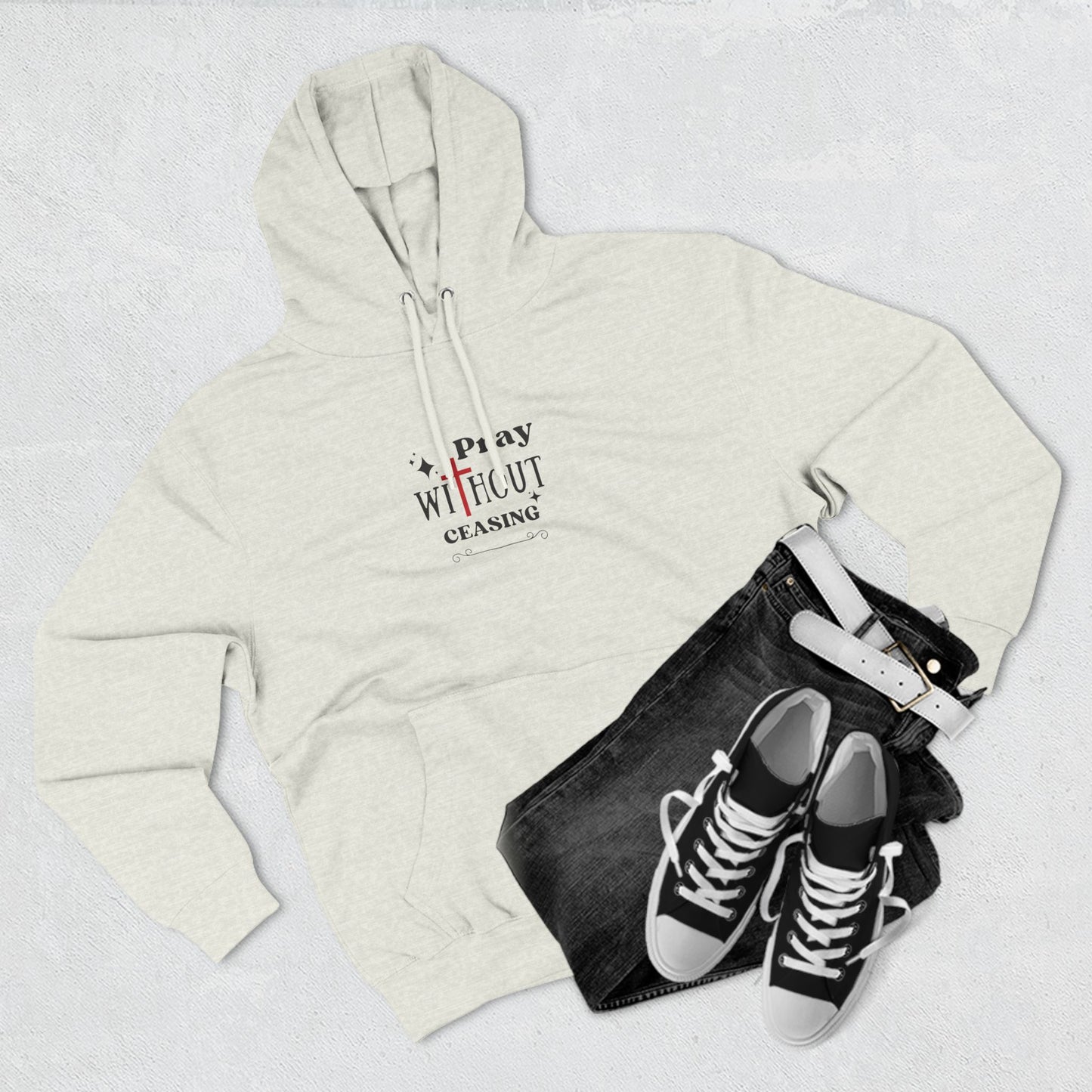Three-Panel Fleece Christian Hoodies | Faith-Based Style – Berakhah
