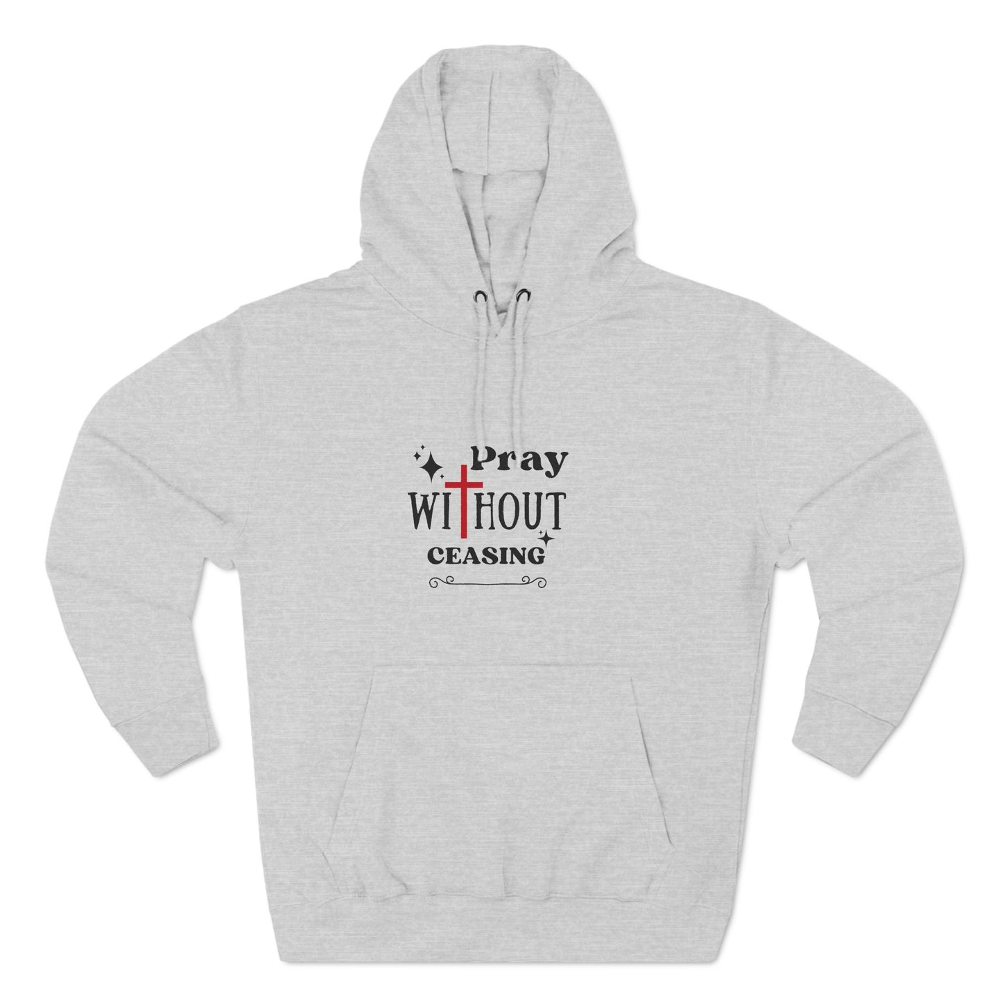 Three-Panel Fleece Christian Hoodies | Faith-Based Style – Berakhah