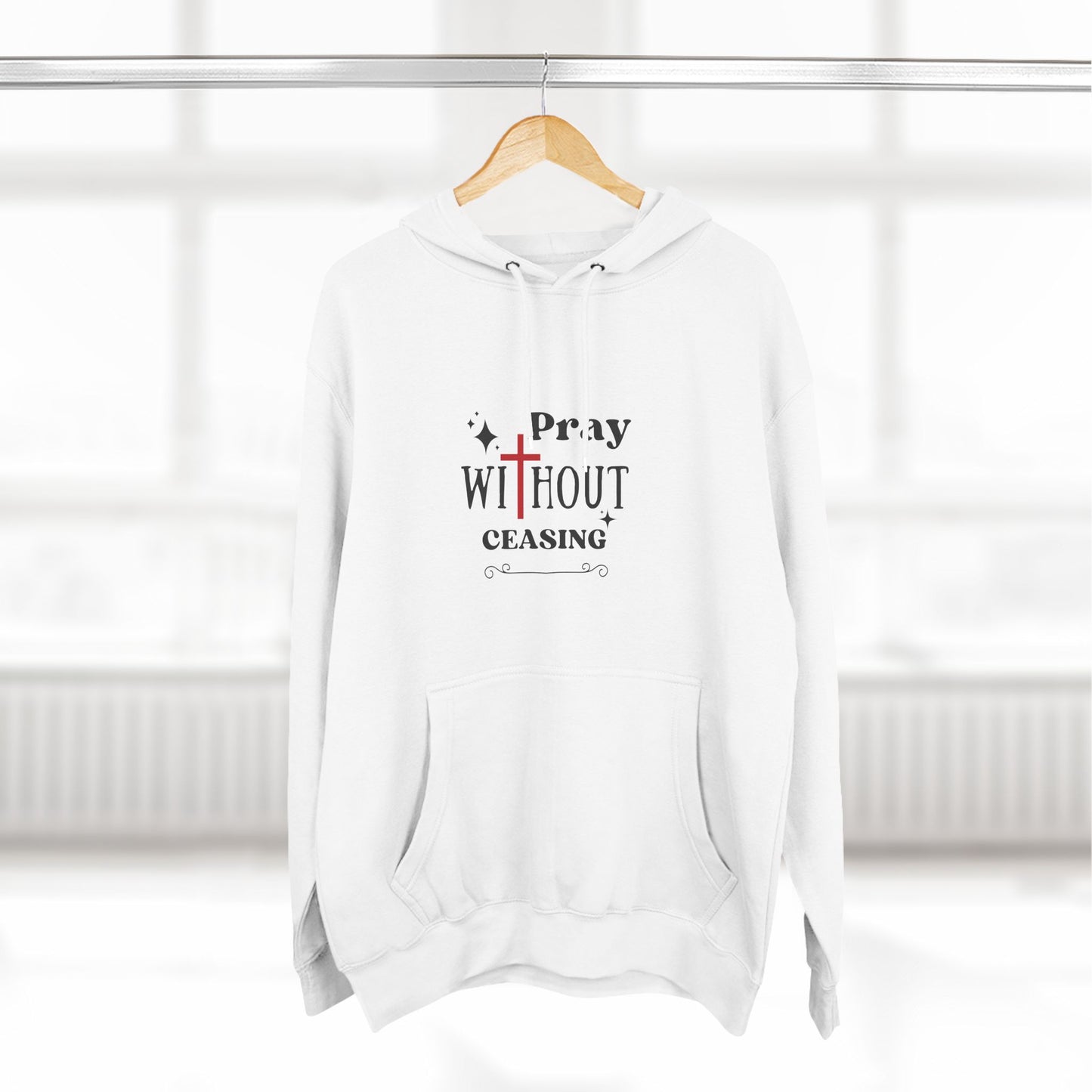 Three-Panel Fleece Christian Hoodies | Faith-Based Style – Berakhah