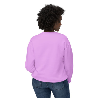 Christian Faith and Fashion Apparels -  woman Unisex Lightweight Crewneck Sweatshirt